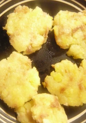 離乳食に☆スプーンでじゃがツナおやき☆-レシピのメイン写真