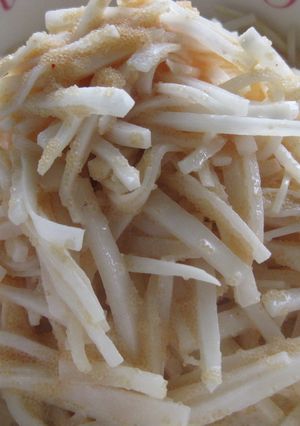 居酒屋さんの味♪大根の明太マヨサラダ-レシピのメイン写真