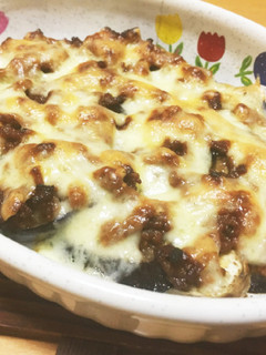 簡単♪茄子と挽き肉のチーズ焼き-レシピのメイン写真