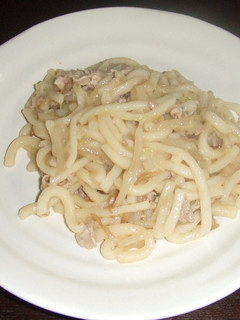 男の手料理とろとろ焼きうどん-レシピのメイン写真