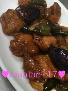 *鶏肉の黒酢炒め*-レシピのメイン写真