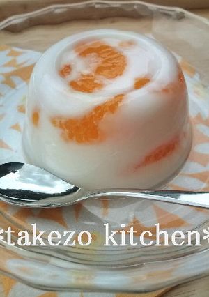 ﾂﾙﾝ♪おいしい牛乳かん-レシピのメイン写真