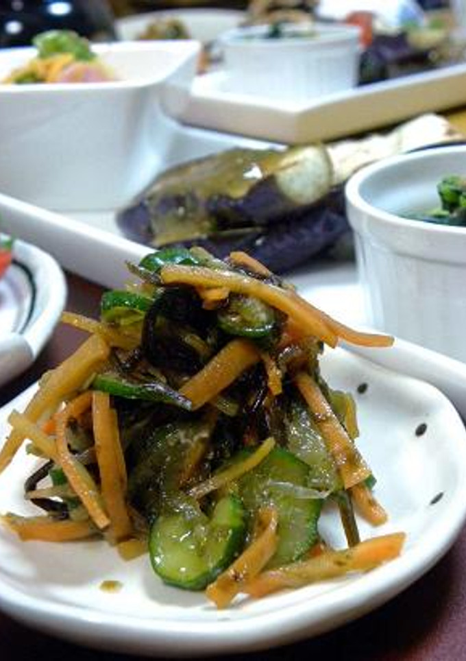 夏野菜のさっぱりナムル風-レシピのメイン写真