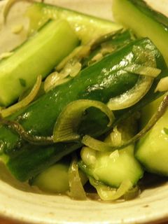胡瓜と香味野菜の漬物-レシピのメイン写真