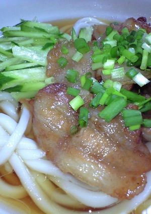 真夏の肉うどん☆-レシピのメイン写真