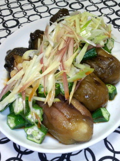 『冷製♪焼き茄子 香味野菜のピリ辛ダレ』-レシピのメイン写真