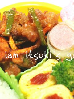≪お弁当に≫豚と野菜の唐揚げかき揚げ-レシピのメイン写真