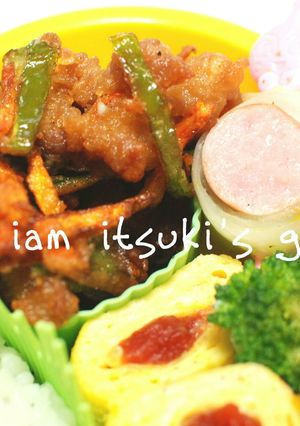 ≪お弁当に≫豚と野菜の唐揚げかき揚げ-レシピのメイン写真