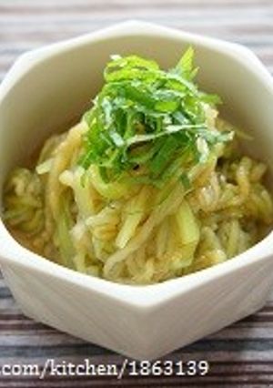 ひんやりつるつる☆なすそうめん-レシピのメイン写真