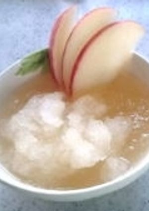 ひんやりアップルゼリー-レシピのメイン写真