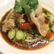 豚ロースと夏野菜のさっぱり冷そうめん