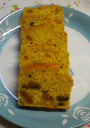 簡単かぼちゃだけパウンドケーキ♪-レシピのメイン写真