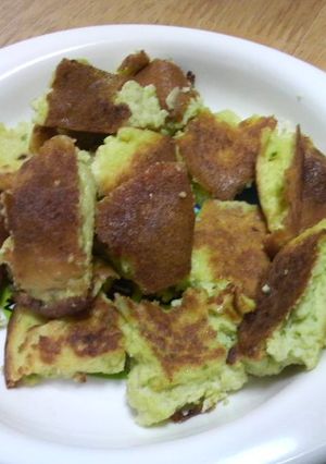豆腐とキャベツのふわとろオムレツ-レシピのメイン写真