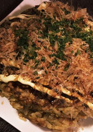 子供も大好き♪お好み焼きカレー♪-レシピのメイン写真