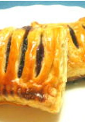 * あんことチーズのおやつパイ *-レシピのメイン写真