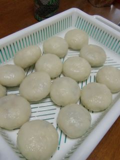お盆に 茹でまんじゅう-レシピのメイン写真