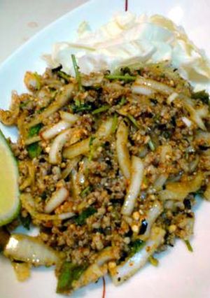 本格ラープガイ☆タイ東北風激辛ひき肉炒め-レシピのメイン写真