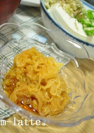 糸かぼちゃ☆を酢醤油で♪-レシピのメイン写真