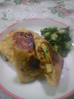アボカド&納豆の油揚げ包み焼き☆-レシピのメイン写真