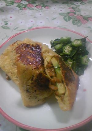 アボカド＆納豆の油揚げ包み焼き☆-レシピのメイン写真