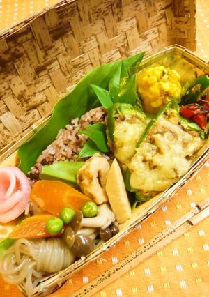 ピーマンのサバカレー詰め弁当-レシピのメイン写真