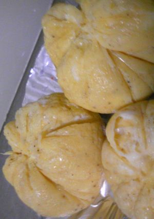 お弁当にラップできんちゃく玉子-レシピのメイン写真