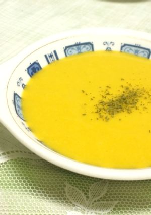 皮も一緒に　冷たい野菜ポタージュ-レシピのメイン写真