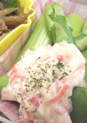 お弁当に✿簡単！！アスパラサラダ-レシピのメイン写真