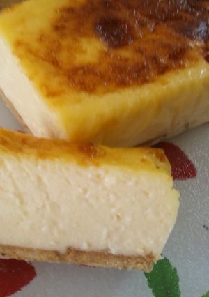 プロセスチーズで半生ケーキ-レシピのメイン写真