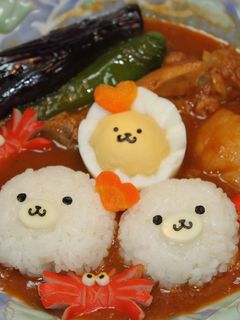 ゴマちゃんファミリーの具だくさんカレー-レシピのメイン写真