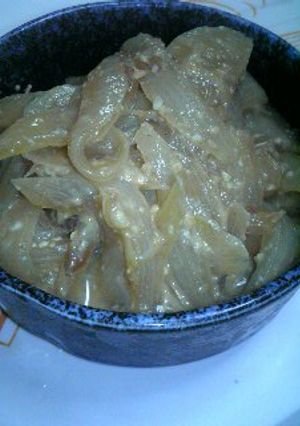 玉ねぎだけの味噌炒め(^^ゞ-レシピのメイン写真