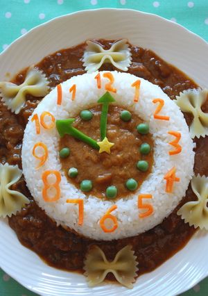 掛け時計noデコカレー-レシピのメイン写真