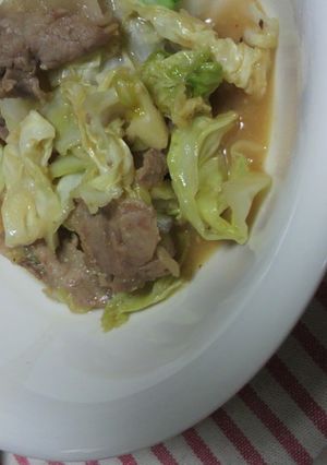 豚とキャベツの味噌炒め-レシピのメイン写真
