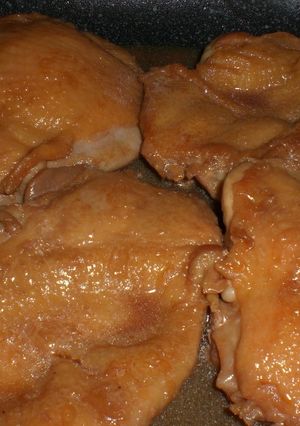 鶏の甘辛照り煮♪-レシピのメイン写真