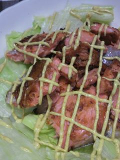 鮭とレタスのカレーマヨサラダ-レシピのメイン写真