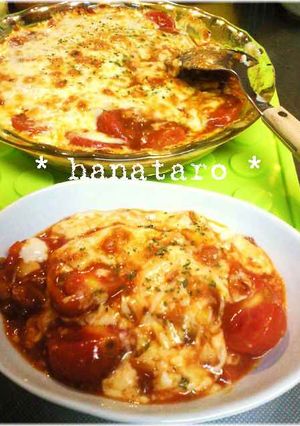 とってもジューシー♪トマトのチーズ焼き-レシピのメイン写真