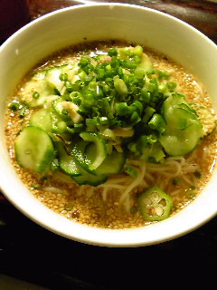暴食反省ダイエット☆冷や汁風そうめん-レシピのメイン写真