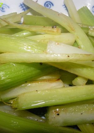 セロリ炒め-レシピのメイン写真