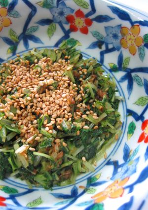 ご飯がモリモリ！水菜ふりかけ♪-レシピのメイン写真