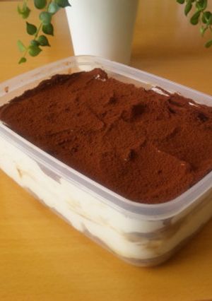 クリームチーズでお手軽ティラミス♪-レシピのメイン写真