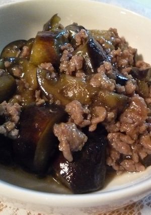 ★なすのそぼろ煮★-レシピのメイン写真