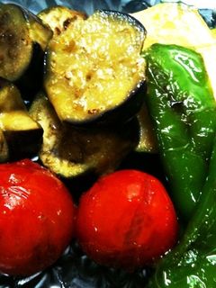 ■夏野菜の焼きびたし■柚子胡椒味■-レシピのメイン写真