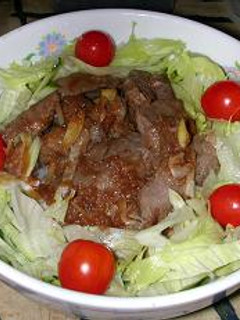 ステーキ丼-レシピのメイン写真