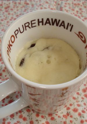 ホットケーキミックスとマグカップ蒸しパン-レシピのメイン写真