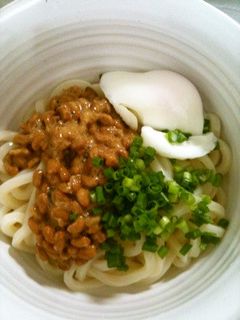 納豆の冷やしうどん-レシピのメイン写真