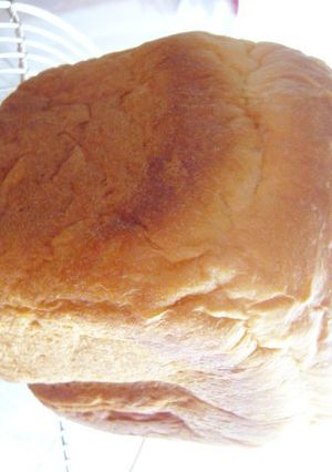 ＨＢ☆しっとりうっとり♡生クリーム食パン-レシピのメイン写真