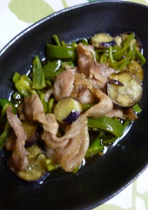 豚肉とナスの甘酢あん♡-レシピのメイン写真