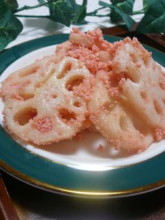 蓮根のたらこチーズ炒め☆-レシピのメイン写真