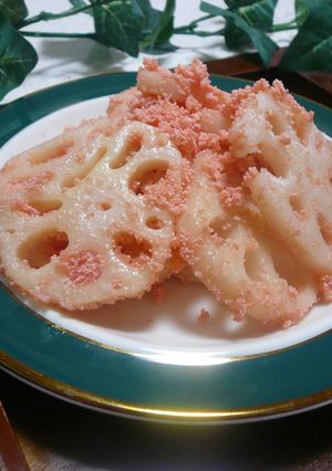 蓮根のたらこチーズ炒め☆-レシピのメイン写真