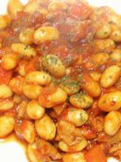大豆のトマトジュース煮込み-レシピのメイン写真